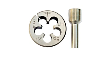 Lighthouse Tools® - Adjustable HSS Die M14X1 LH  + Thread alignment Tool 7.62 - Picture 1 of 1