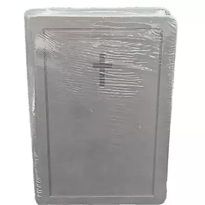 New International Version NIV Pocket Holy Bible BLACK Italian Duo-Tone NEW - Foto 1 di 9