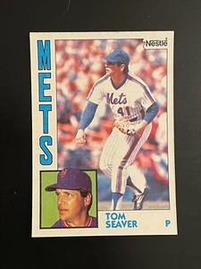 1984 Topps Nestle Tom Seaver #740 New York Mets Hall of Famer