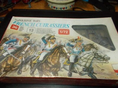 ESCI #235 Napoleonic Wars French Cuirassiers NIB 1/72 Ertl 12 Mounted Figurines - Image 1 of 2