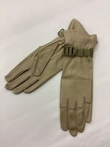 British Army Issue Warm Weather Lightweight Leather Combat Gloves Size 8.5 - Picture 1 of 2