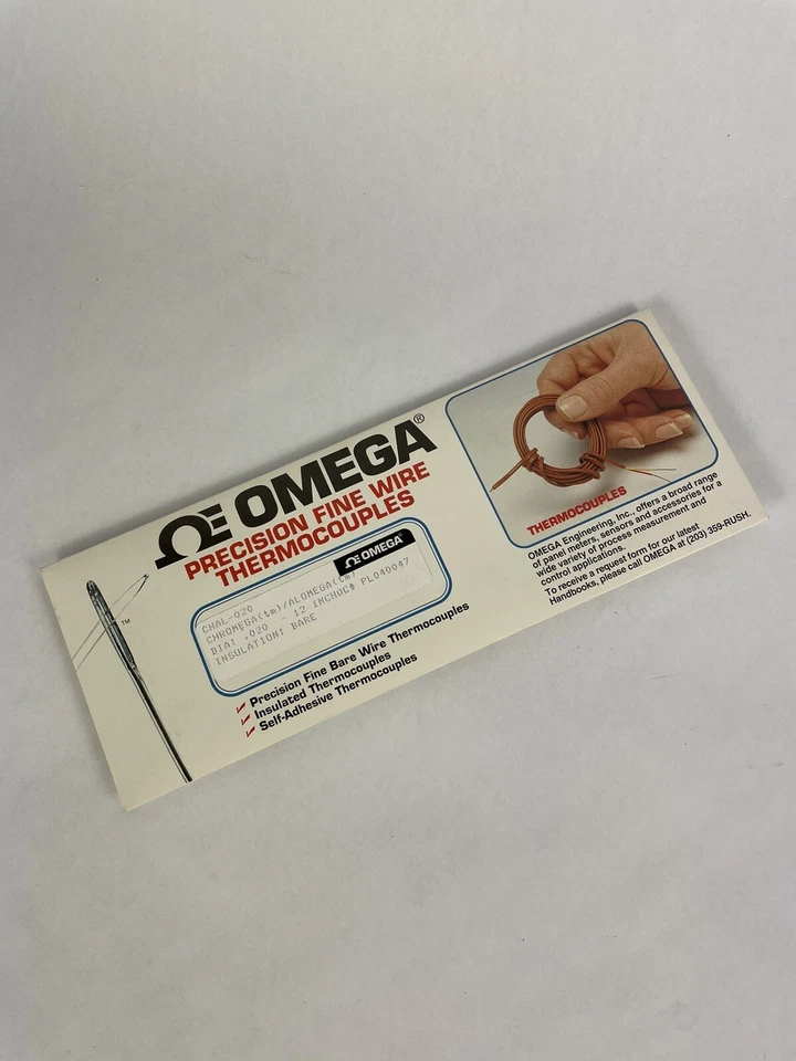  Omega Engineering CHAL-020-BW, K-Type Thermocouples - Image 1 of 4