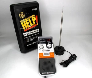 Vintage HELP! GE Emergency Information CB Radio (3-5908A) – 40 CHANNEL / 2-WAY - Picture 1 of 5