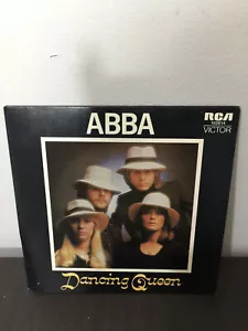 abba dancing queen vintage lp record 7" music RARE ABBA 1975 MISPRINT Australian - Picture 1 of 8