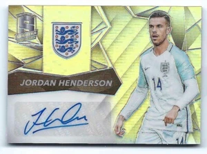2016-17 Panini Spectra Signatures #/199 Jordan Henderson #S-JHE Auto England SP - Picture 1 of 2