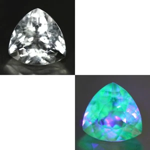5.19 Cts_Crystal white to Green_100 % Natural Untreated Mexican HYALITE Opal - Picture 1 of 5