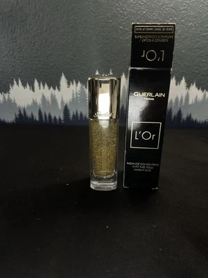 GUERLAIN L'OR RADIANCE CONCENTRATE WITH PURE GOLD MAKE-UP BASE 30ML : - Image 1 of 3
