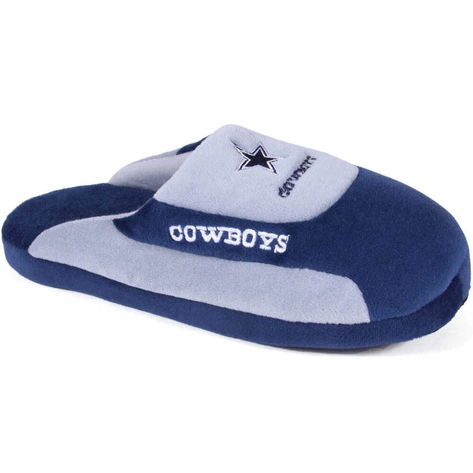 COMFY FEET Dallas Cowboys Low Pro ComfyFeet Indoor House Slippers