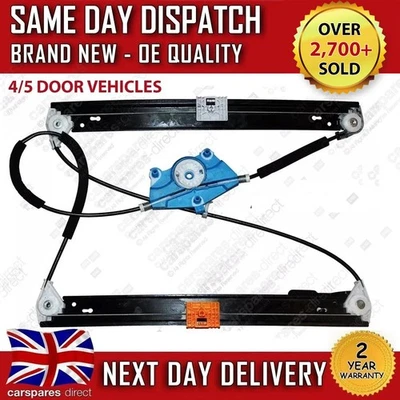 AUDI A4 B6 B7 2000-2008 FRONT LEFT PASSENGERS ELECTRIC WINDOW REGULATOR - Image 1 of 4