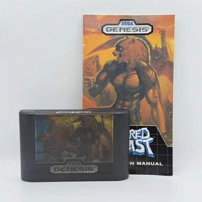 Altered Beast - Sega Genesis - Cartridge & Manual Tested + Free Shipping - Image 1 of 4