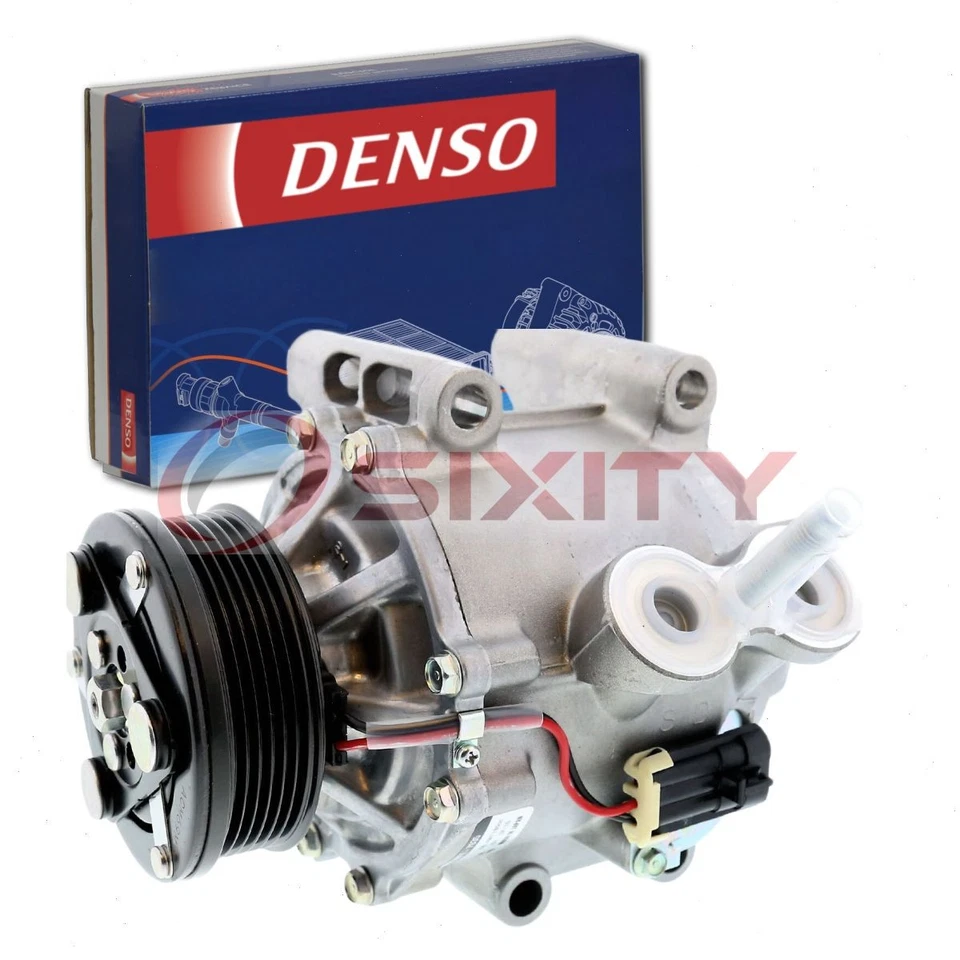 Compresor de aire acondicionado Denso para GMC Envoy 2002-2007 calefacción aire acondicionado ventilación ts Foto 1 de 4