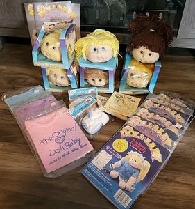 Mixed Lot of The Original Doll Baby-6 Heads 6 Pre-Sewn Bodies++ See Discription - Picture 1 of 8