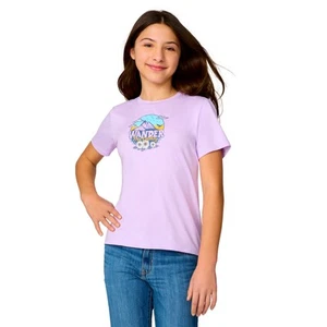 Free Country Girls' Microtech® Graphic Crew Neck Shirt - Picture 1 of 8