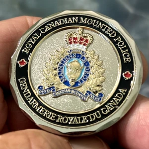 Autentica moneta sfida RCMP Surrey distaccamento grandi crimini GIU 1,75" - Foto 1 di 9