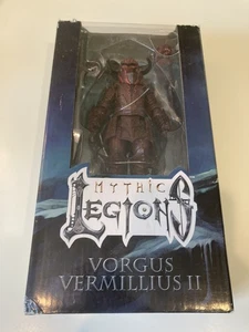 MYTHIC LEGIONS CON EXCLUSIVE 4 HORSEMEN VORGUS VERMILLIUS II ACTION FIGURE MISB! - Picture 1 of 2