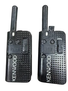 2 Kenwood PKT-23  LT Pocket Two Way UHF two-way radio 4 Channel - Picture 1 of 2