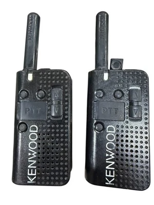 2 Kenwood PKT-23  LT Pocket Two Way UHF two-way radio 4 Channel - Image 1 of 2