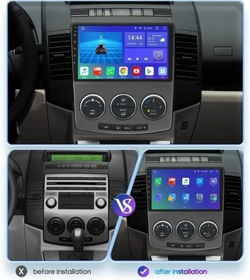 9" Android 14.0 Autoradio Für Mazda 5 CR19 2005-2010 GPS Navi WIFI FM RDS Stereo - Bild 1 von 4