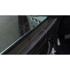 Real Carbon Fiber Upper Door Panel Trim for Maserati GranTurismo 2008-2019 - Picture 1 of 6