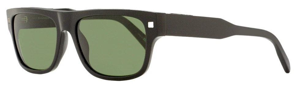 Ermenegildo Zegna Rectangular Sunglasses EZ0088 01N Black   56mm 88 - Image 1 of 2