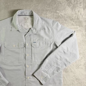 Mountain Hardwear Herren Langarm Hemd mit Knopfleiste hellblau Taschen Größe S - Bild 1 von 9