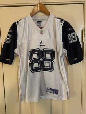 CAMISETA COSIDA PARA HOMBRE REEBOK NFL AZUL/BLANCO DALLAS COWBOYS DEZ BRYANT TALLA 50 Foto 1 de 4