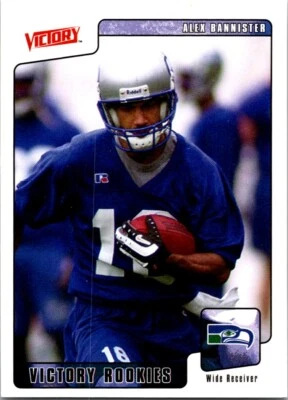 2001 Upper Deck Victory Alex Bannister Rookie Seattle Seahawks #419 - Image 1 of 2