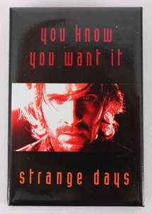 1995 Strange Days Movie 3" Pinback Button - Picture 1 of 1