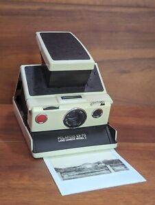 Vtg. 1974 Polaroid SX-70 Land Camera Model 2 REFURBISHED FILM TESTED! Works Well