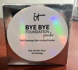 IT Cosmetics Bye Bye Foundation Hydrating Powder Deep Mocha NEW - Picture 1 of 2