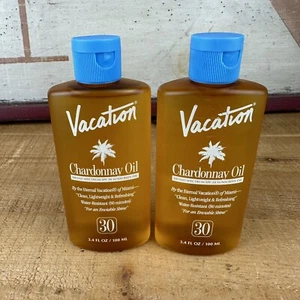 Vacation Chardonnay Öl LSF 30 VEGAN Sonnenschutzöl 3,4 Unzen Menge 2 - Bild 1 von 5