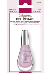 2 × Sally Hansen USA Nail Gel Rehab Strengthener Overnight Renewal Mask - 10ml - Picture 1 of 1