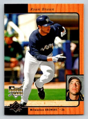 2007 SP Rookie Edition #249 Ryan Braun 96 (ref 179752) - Image 1 of 2
