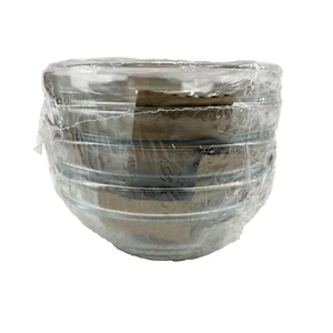 Set of 4 Small Mini Round Glass Bowls For Dips Salsa Sauce Baking Prep 3.5" Wide - Picture 1 of 9