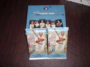 (2) 2019 Topps Allen & Ginter X Black Border Pack Sealed Frm Box VLAD ALONSO RC? - Bild 1 von 3