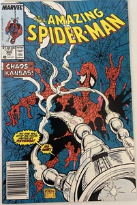 AMAZING SPIDER-MAN. NUMBER. 302. JULY 1988. RARE NEWSSTAND MARK JEWELERS VARIANT - Picture 1 of 8