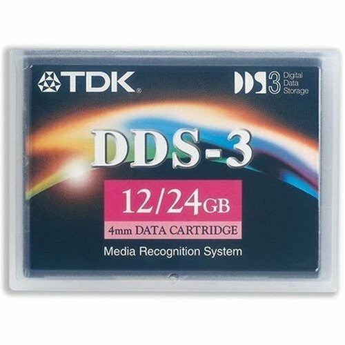 TDK DDS-3 4mm Data Cartridge12/24GB DC4-125S - Bild 1 von 1