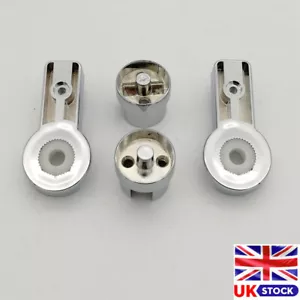 Roman Haven Bath Screen Hinges Brackets SR12 - 2 piece set - Picture 1 of 11