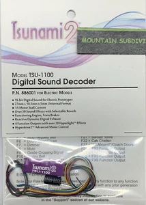 Soundtraxx 886001 TSUNAMI 2 1A TSU-1100 Sound Decoder Electric $5 offer MSH - Picture 1 of 6