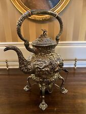 Stieff Sterling Silver 700 Tea Kettle on Stand