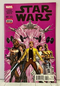 Star Wars #1 púrpura séptima impresión Marvel Comics Aaron Cassaday Martin 2016 - Imagen 1 de 7