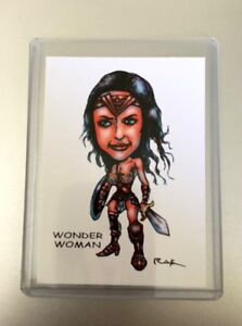 MegaCon Artist Ally Artist Robert Kraus Wonder Woman Gal Gadot Print Autographed