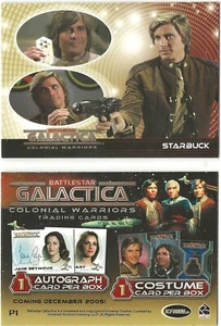 TARJETA PROMOCIONAL BATTLESTAR GALACTICA COLONIAL WARRIORS P1 P1 - Imagen 1 de 3