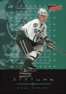 1999 Upper Deck Ultimate Victory Stature #S1 Paul Kariya   Card TCCCX