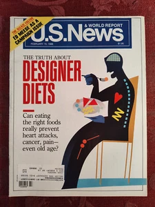 U S NEWS World Report Magazine February 15 1988 The Truth About Designer Diets - Picture 1 of 1