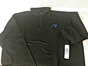 Carolina Panthers Profile Big & Tall NFL 1/4Zip Birdseye Poly Shirt 3XL - Bild 1 von 1