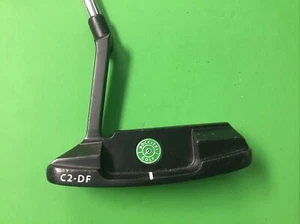 NEAR MINT Boccieri Heavy Putter Blk,C2-DF 34.5"HC,SECRET GRIP, #HV24 - Picture 1 of 8