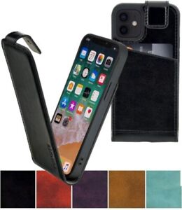 Exclusive Case Suncase Flip Case Phone Genuine Leather Case for IPHONE 13 6.1 "