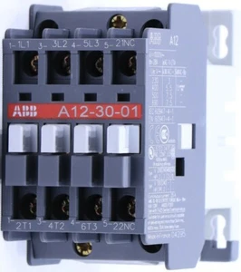 * NEW ABB A12 A12-30-01 CONTACTOR 110-120V 50/60Hz R84 COIL - Picture 1 of 6