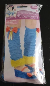 Disney Princess Snow White Leg Warmers Child Size 4-6 Blue & Yellow, New in Pack - Picture 1 of 6